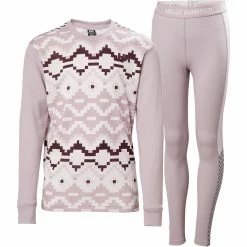 New ✔️ Helly Hansen Jr Graphic Lifa Active Baselayer Set Girls' 💯