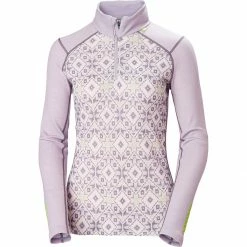 Wholesale 🎁 Helly Hansen Lifa Merino Midweight Graphic 1/2 Zip Top Women's ❤️ -Helly Hansen Sales Shop DUSYSTPI D5