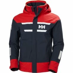Best Pirce 👏 Helly Hansen Salt Inshore Jacket Men's ⭐ -Helly Hansen Sales Shop NAVRED D2