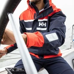 Best Pirce 👏 Helly Hansen Salt Inshore Jacket Men's ⭐ -Helly Hansen Sales Shop NAVRED D6