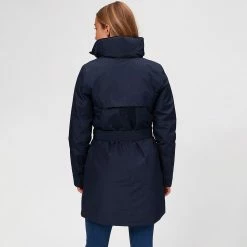 New 👏 Helly Hansen Welsey II Insulated Trench Coat Women's ⭐ -Helly Hansen Sales Shop NAV D14 1