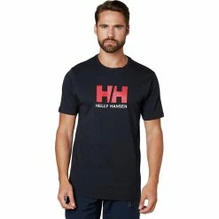 Promo ⌛ Helly Hansen Logo Short Sleeve T Shirt Men's 🔥 -Helly Hansen Sales Shop NV 8