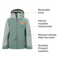 Budget ⭐ Helly Hansen Jr Snowangel Jacket Girls' ⭐ -Helly Hansen Sales Shop TRO D2 8