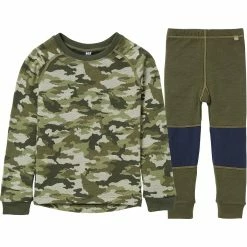 New 🤩 Helly Hansen Graphic Lifa Merino Baselayer Set Toddler Boys' ❤️