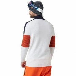 Best Sale 🌟 Helly Hansen Tricolore Knitted Sweater Men's 🛒 -Helly Hansen Sales Shop WHI D1 5
