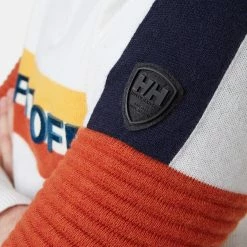 Best Sale 🌟 Helly Hansen Tricolore Knitted Sweater Men's 🛒 -Helly Hansen Sales Shop WHI D5 3